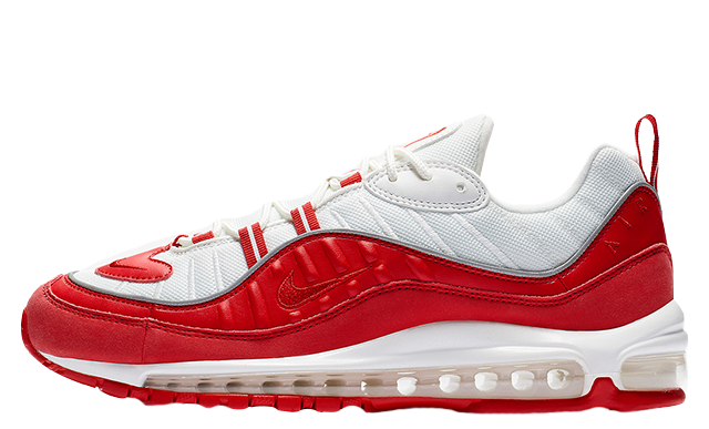 air max 98 rosse e bianche